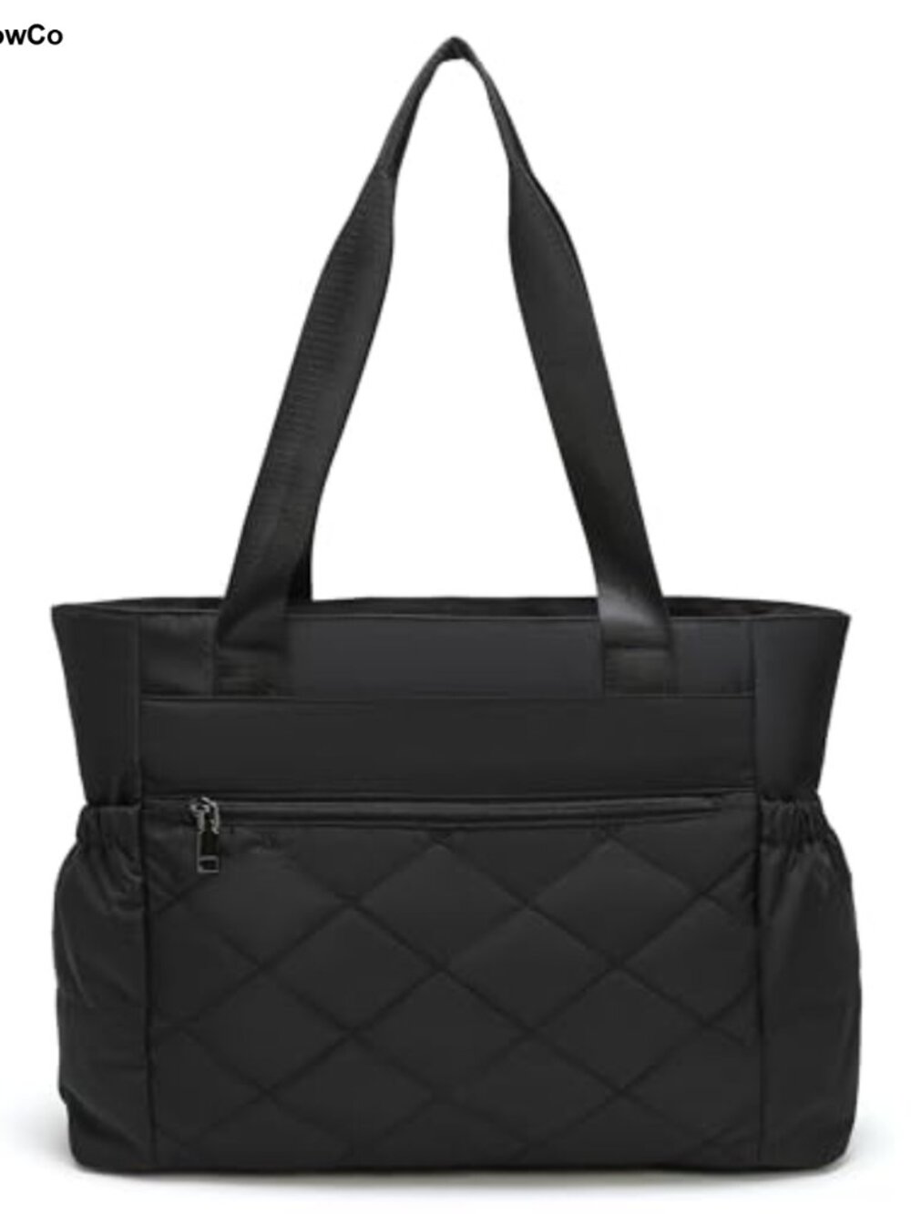 Convertible Polyester Fibre Tote Large Quilted Puffy Crossbody Shoulder Bag